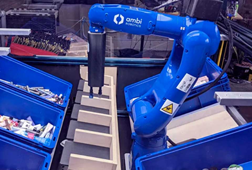 Pitney Bowes ventures into AI robots Ambi Robotics 